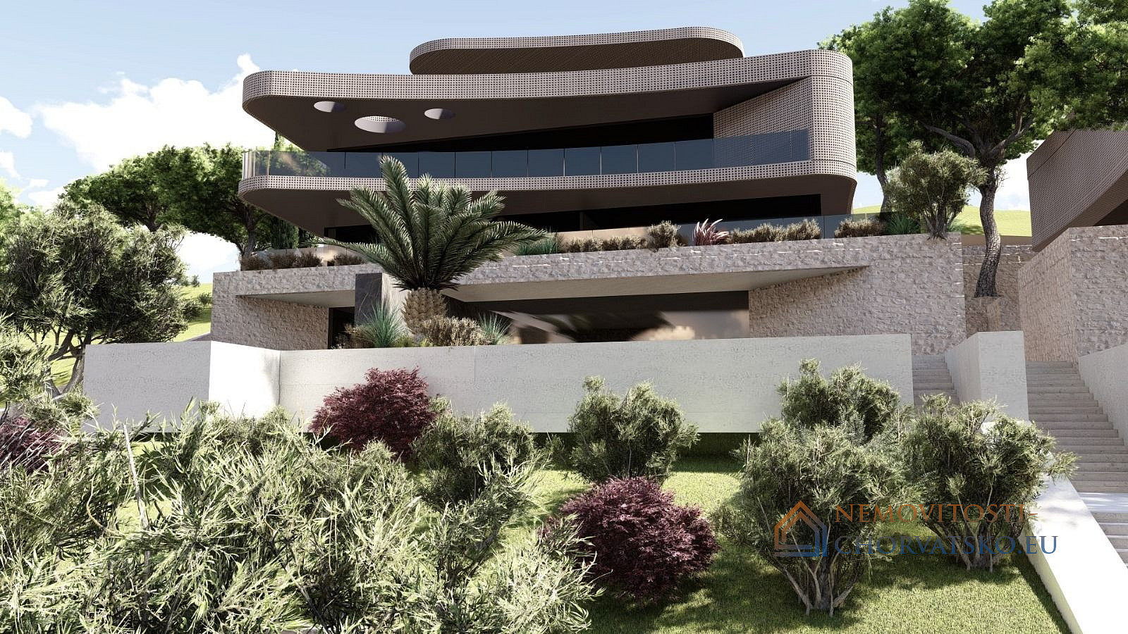 Prodej stavebního pozemku 850 m² – pohled 3