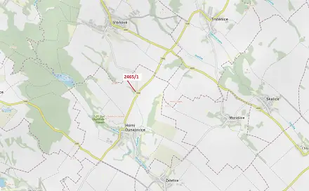 Dražba lesa 134 m², Horní Dunajovice