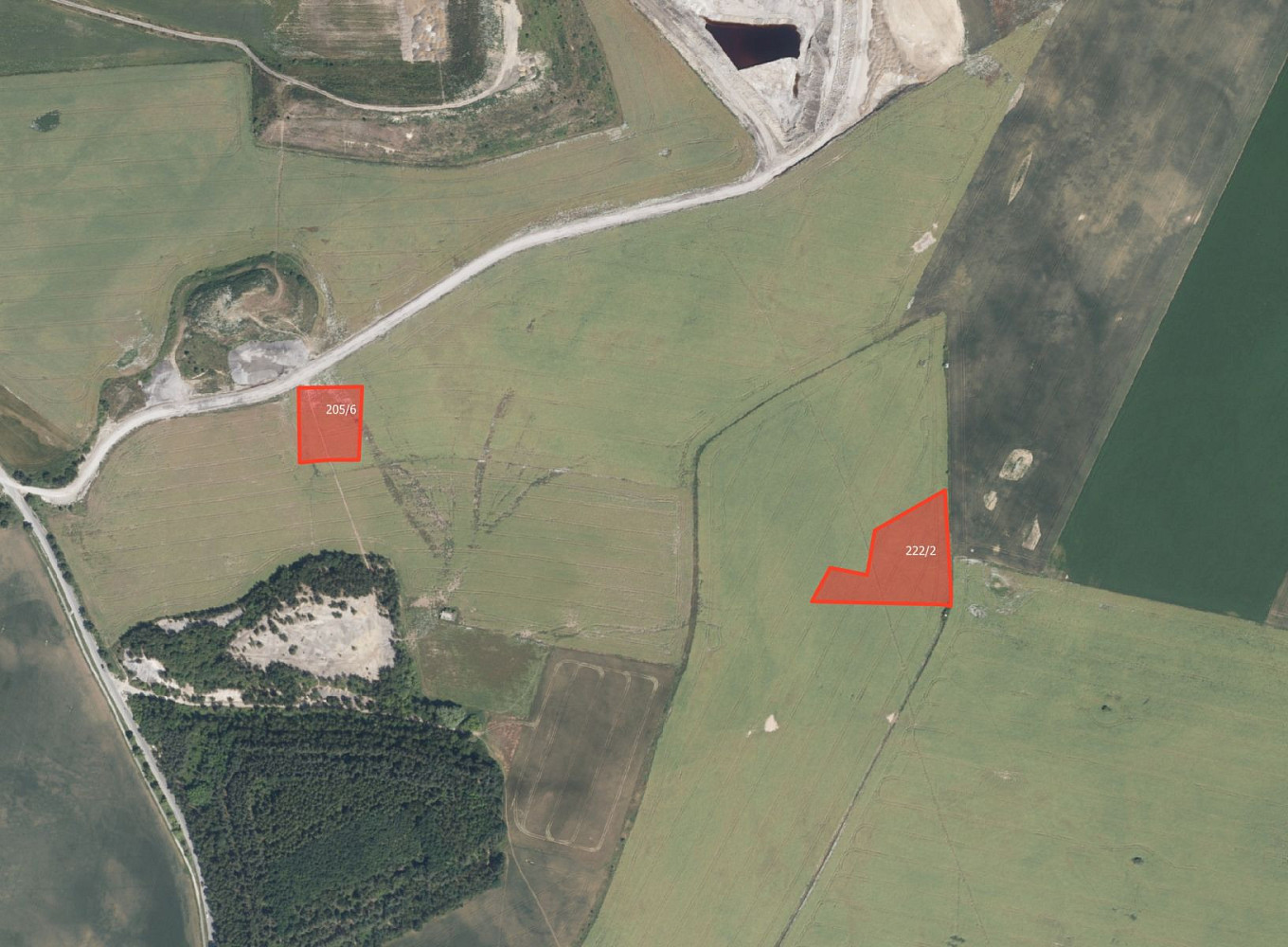 Prodej pole 3 086 m²