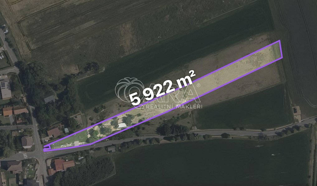 Prodej stavebního pozemku 5 922 m², Říčany – náhled fotky 3