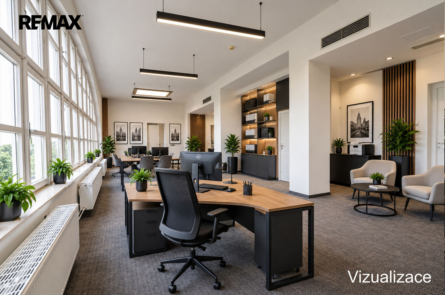Pronájem kanceláře 53 m² – fotografie 3