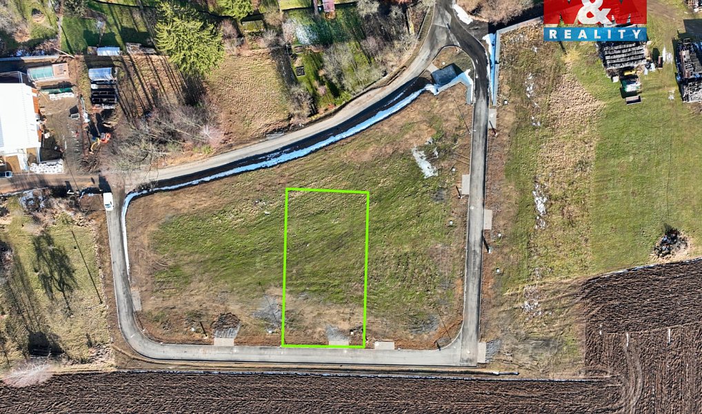 Prodej stavebního pozemku 802 m², Nová Ves u Chotěboře – náhled fotky 4