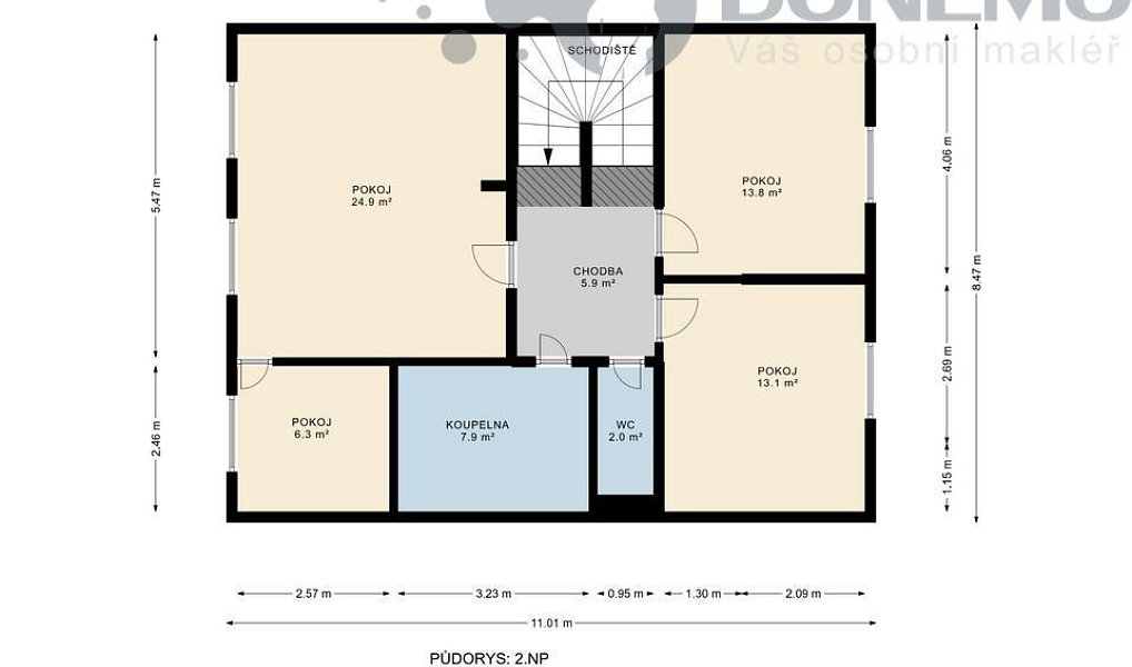 Prodej domu 195 m² s pozemkem 1 845 m², Křelov-Břuchotín – náhled fotky 19
