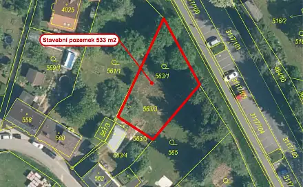 Prodej pozemku 533 m², Tachov