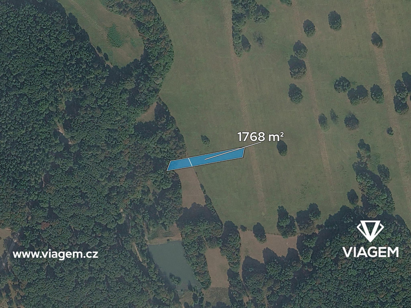 Prodej pole 1 768 m² – fotografie 2