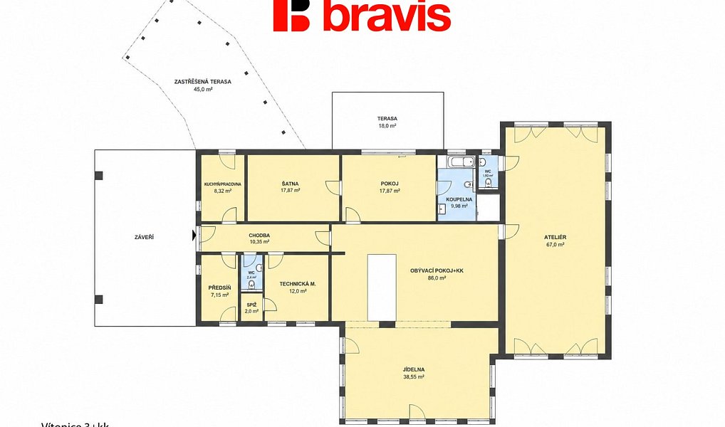 Prodej domu 342 m² s pozemkem 2 869 m², Vítonice – náhled fotky 4