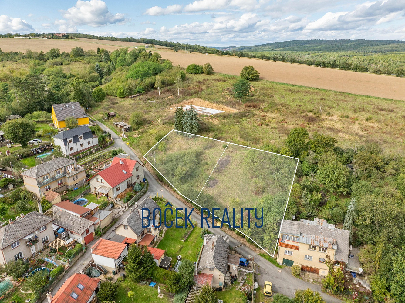 Prodej stavebního pozemku 821 m²