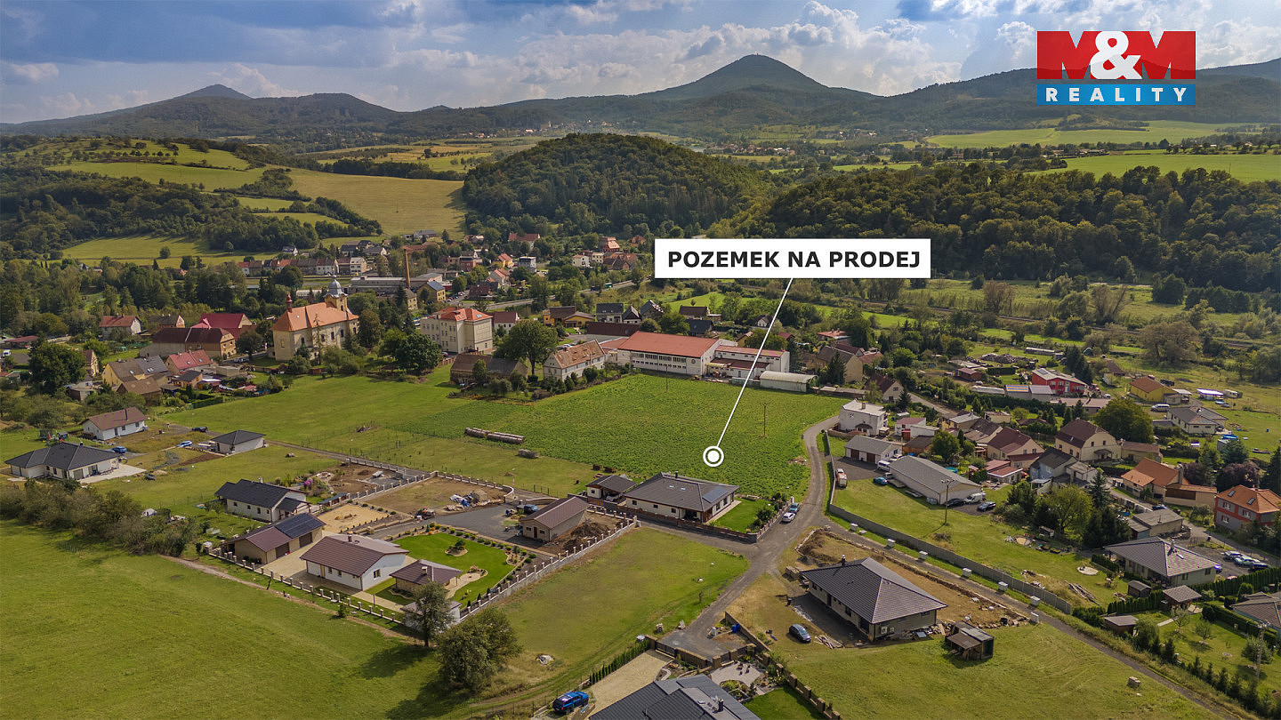 Prodej stavebního pozemku 1 845 m² – pohled 2