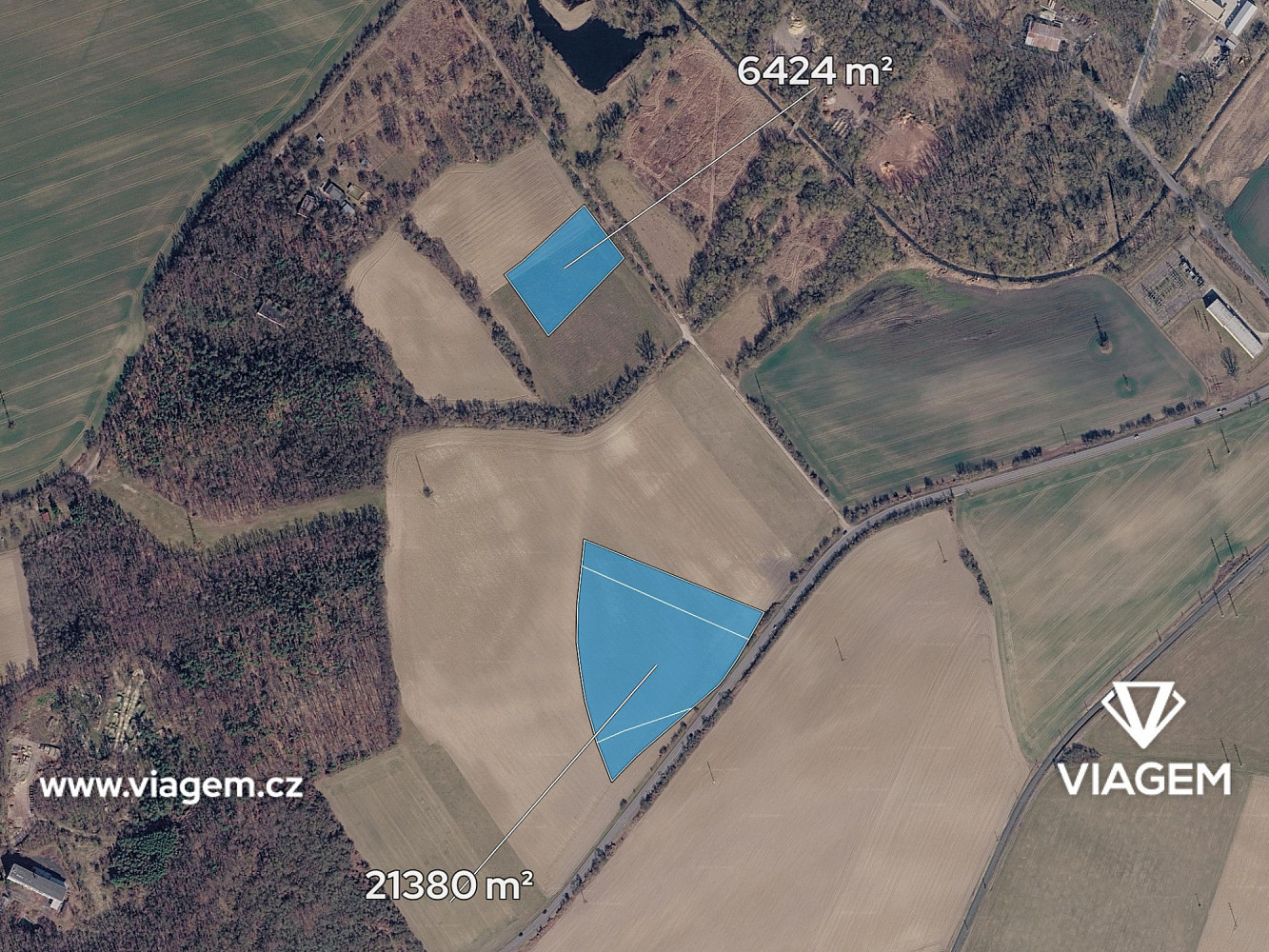 Prodej pole 2 317 m² – fotografie 2