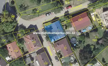 Prodej stavebního pozemku 185 m², Praha 10