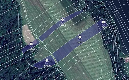Prodej pole 77 991 m², Hranice, okres Přerov