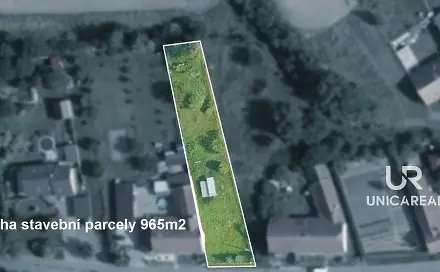 Prodej stavebního pozemku 965 m², Kojátky, okres Vyškov
