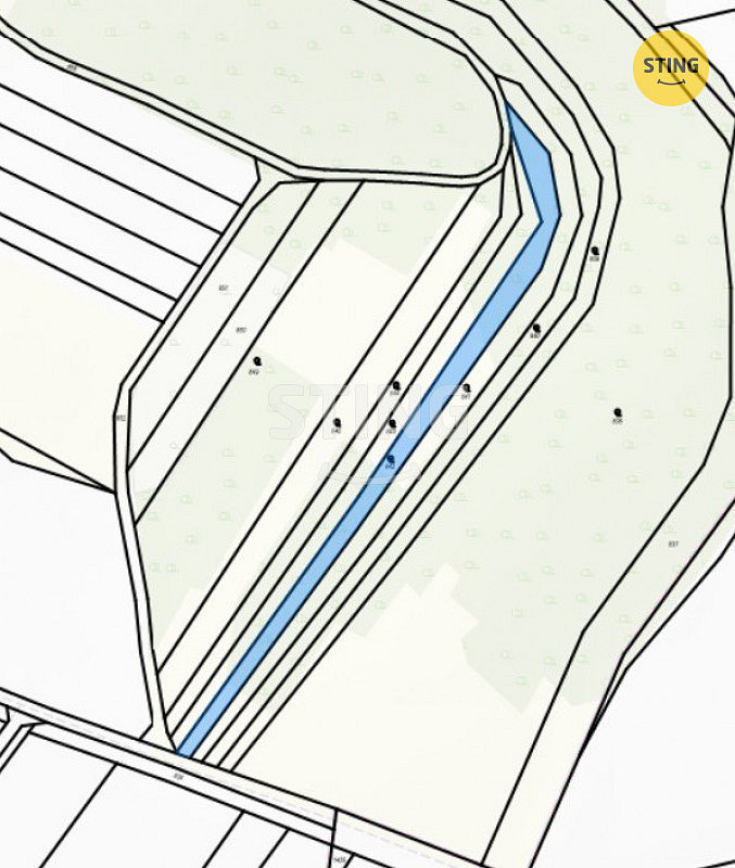 Prodej pozemku 1 561 m² – pohled 2
