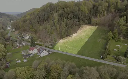 Prodej stavebního pozemku 3 700 m², Prysk, okres Česká Lípa