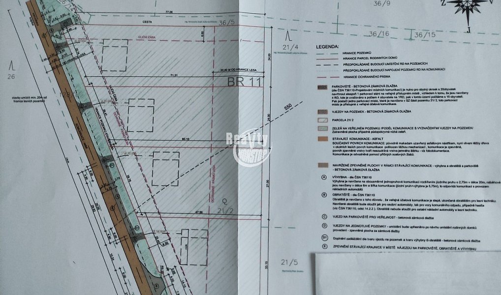 Prodej stavebního pozemku 1 578 m², Jamné – náhled fotky 5
