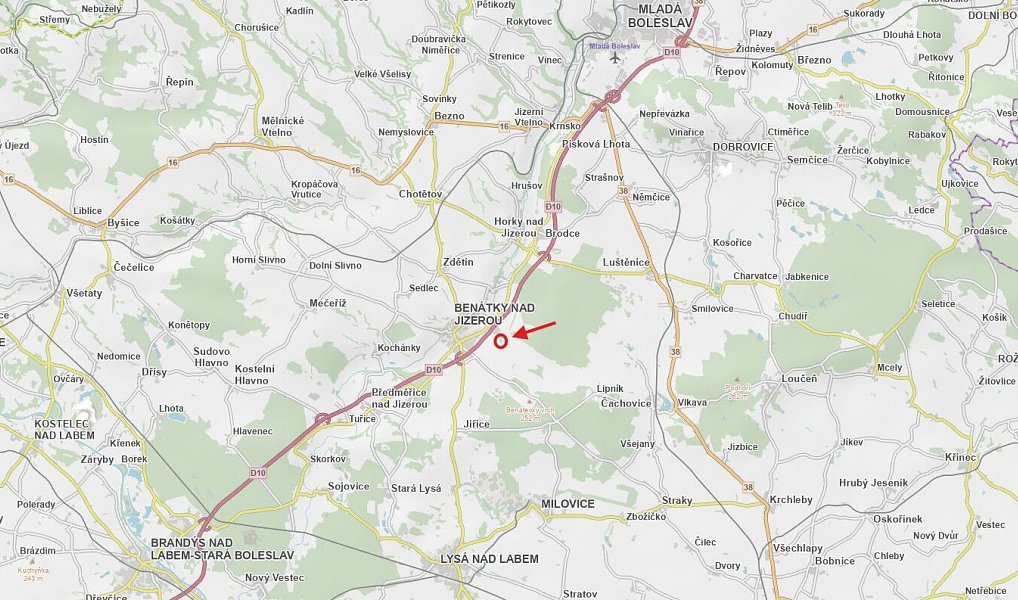 Prodej pole 6 003 m², Benátky nad Jizerou – náhled fotky 8