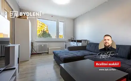 Prodej bytu 2+kk 36 m², 17. listopadu, Chomutov