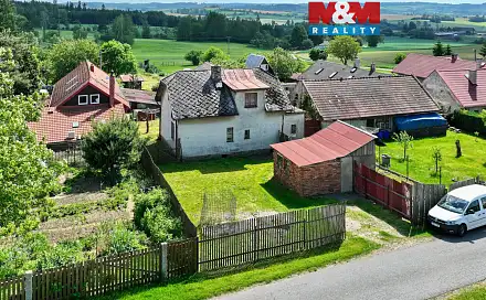 Prodej domu 65 m² s pozemkem 752 m², Okrouhlička - Skřivánek, okres Havlíčkův Brod