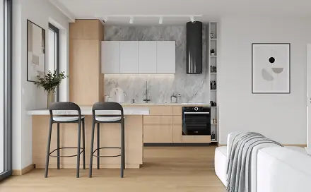 Prodej bytu 3+kk 76 m², Polygrafická, Praha 10 - Malešice