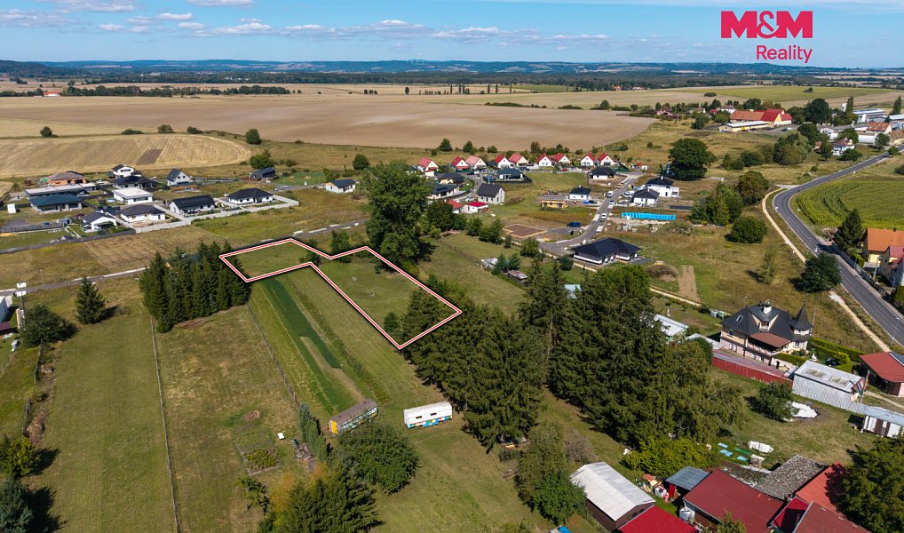 Prodej stavebního pozemku 1 509 m², Třebeň – náhled fotky 4