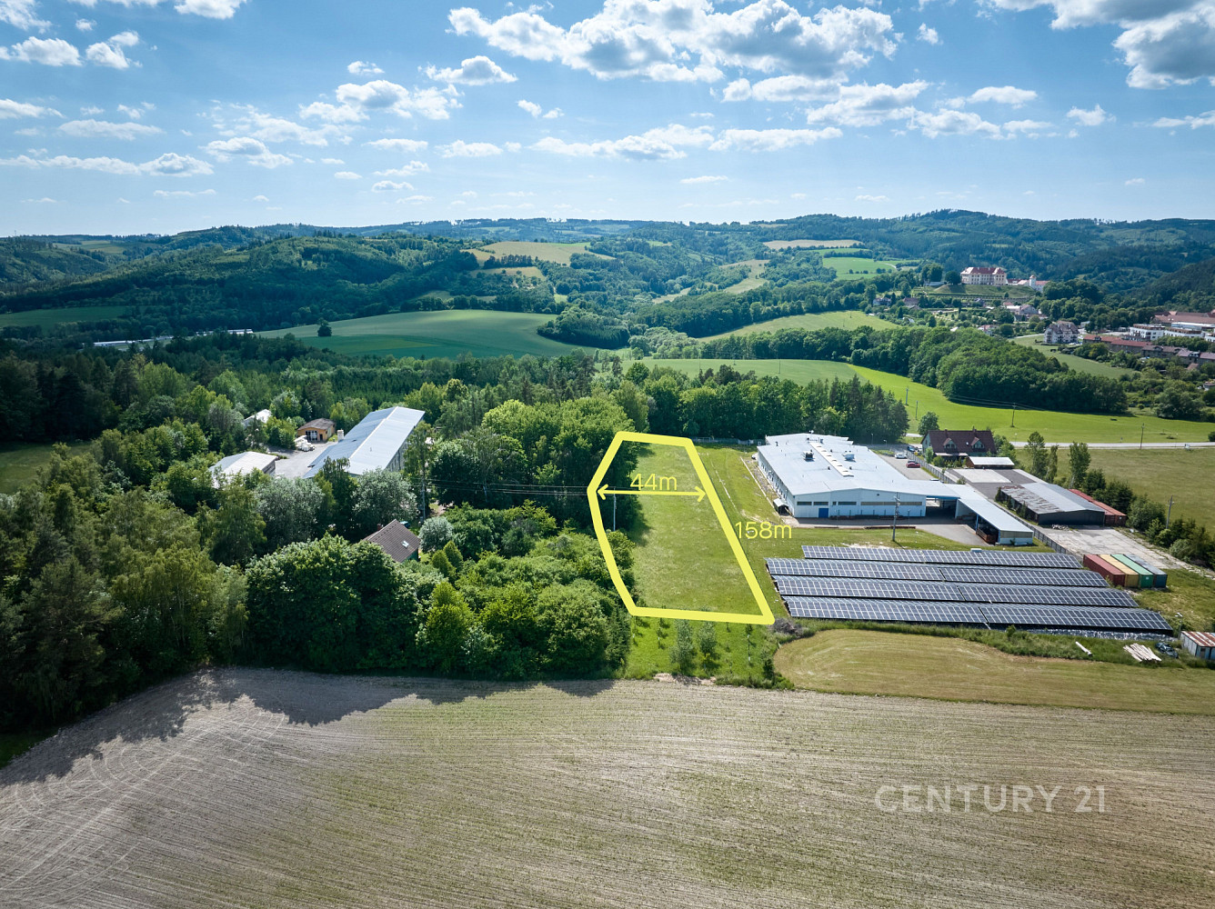 Prodej stavebního pozemku 5 410 m²