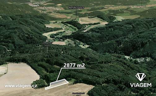 Prodej pole 2 877 m², Ptice, okres Praha-západ