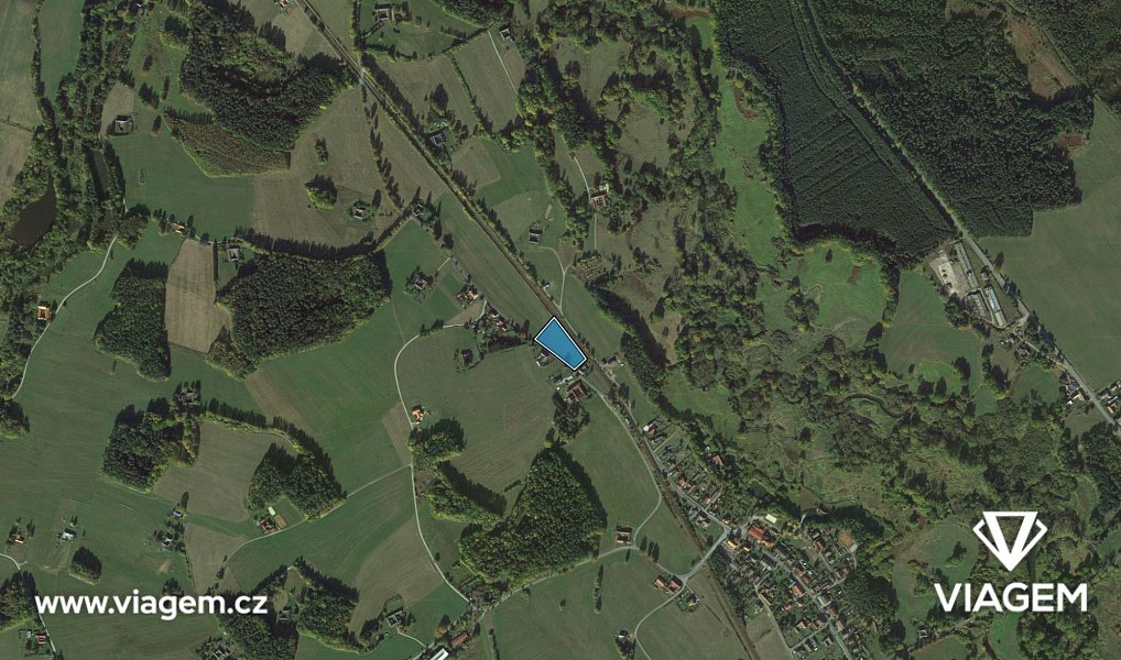 Prodej pole 341 m², Dvory nad Lužnicí – náhled fotky 3