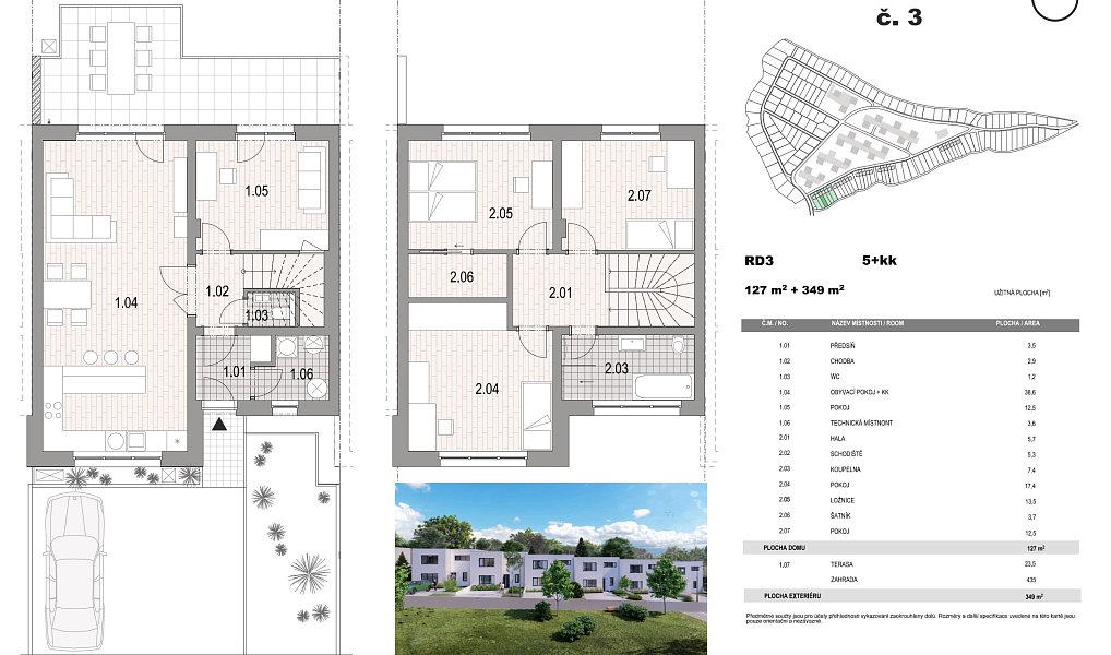 Prodej domu 127 m² s pozemkem 435 m², Oslavany – náhled fotky 11