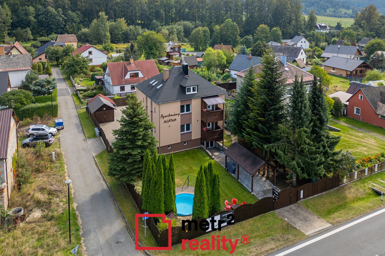 Prodej ubytovacího objektu 330 m²