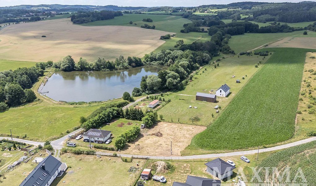 Prodej stavebního pozemku 1 449 m², Milín – náhled fotky 4