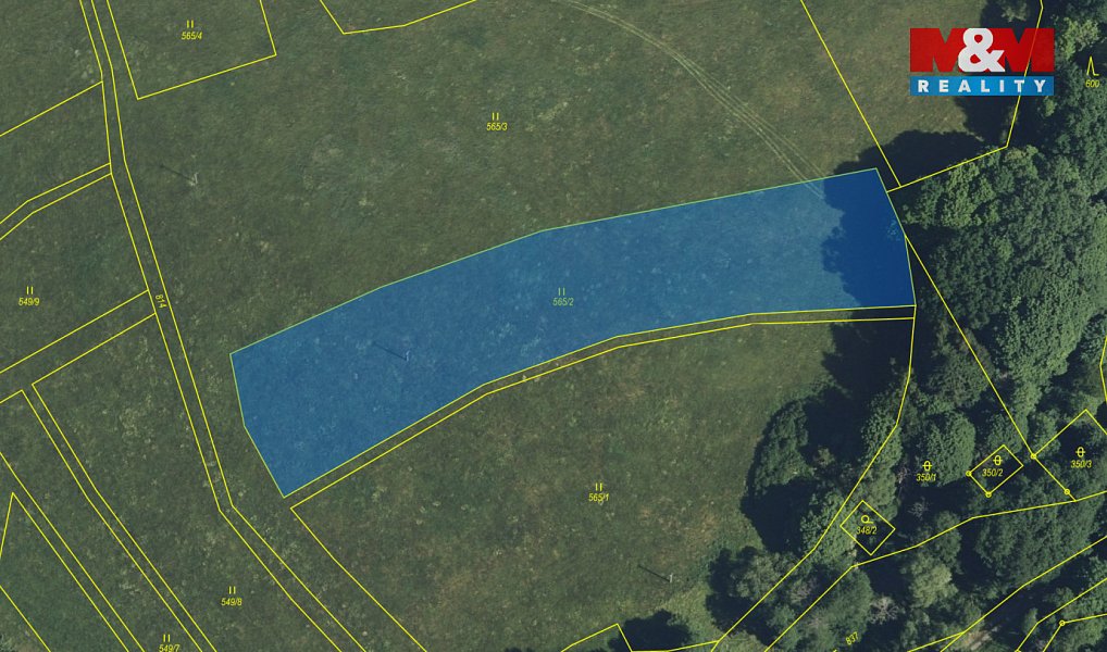 Prodej pole 4 518 m², Rozvadov – náhled fotky 3