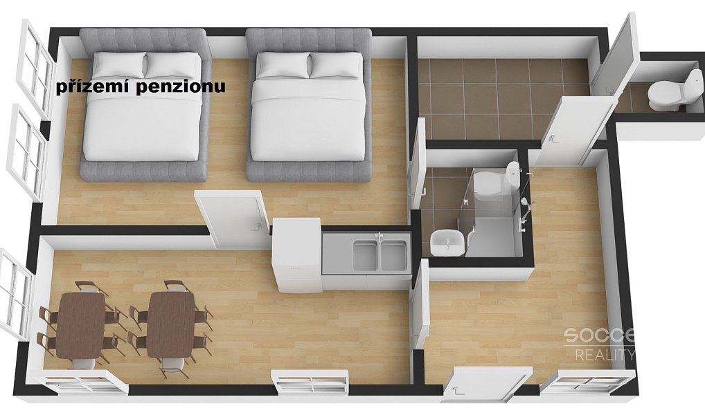 Pronájem chaty/chalupy 380 m² s pozemkem 577 m², Svoboda nad Úpou – náhled fotky 7