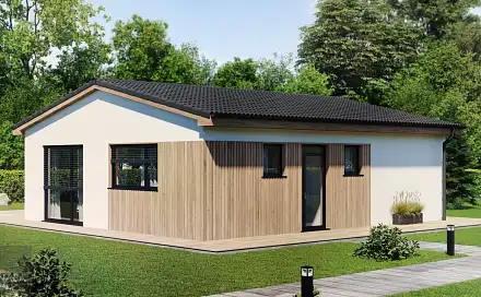 Prodej domu 78 m² s pozemkem 1 135 m², Hostouň, okres Kladno