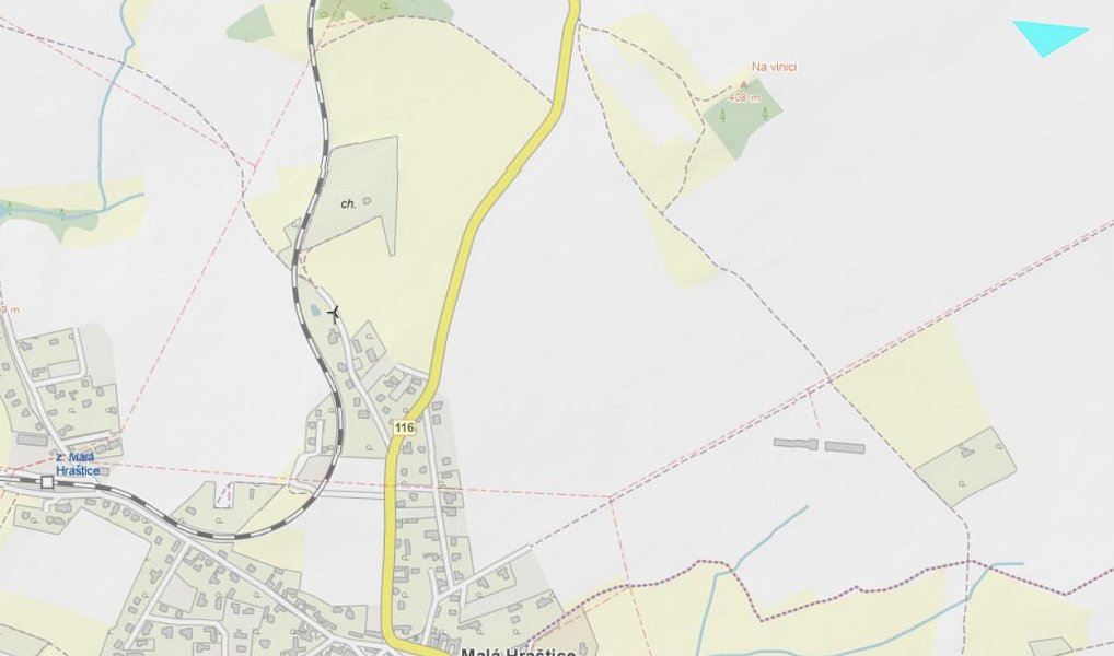Prodej pole 13 751 m², Malá Hraštice – náhled fotky 3