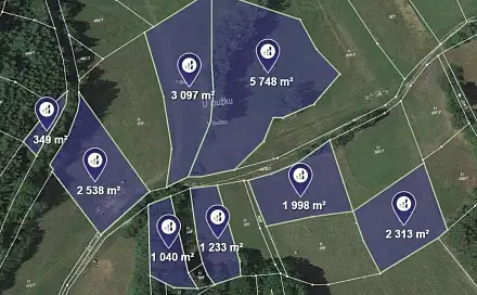 Prodej louky 3 053 m², Železný Brod, okres Jablonec nad Nisou