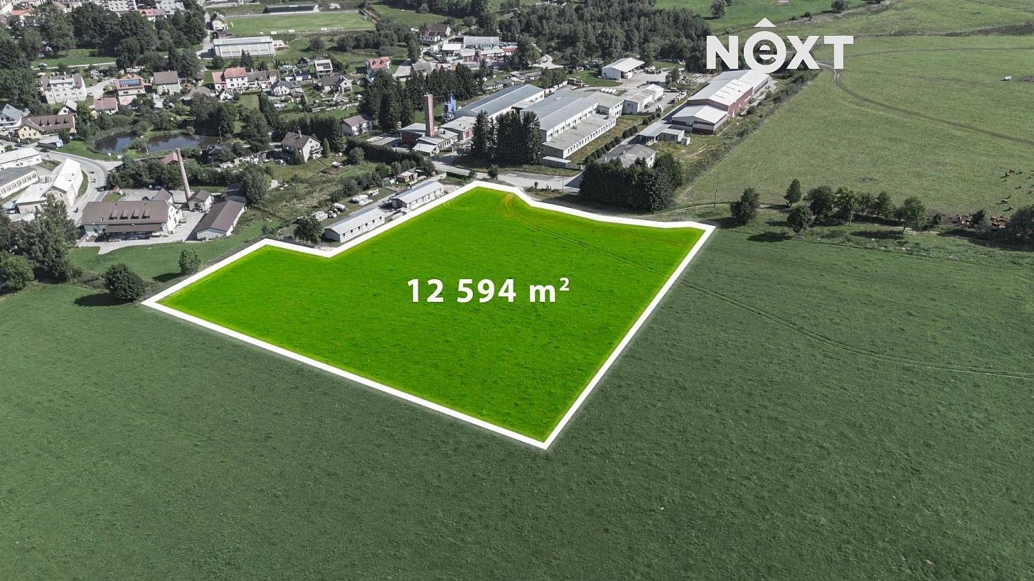 Prodej komerčního pozemku 12 594 m² – další
