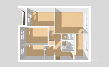 Prodej bytu 4+1 80 m², Budovatelů, Krnov - Pod Bezručovým vrchem, okres Bruntál