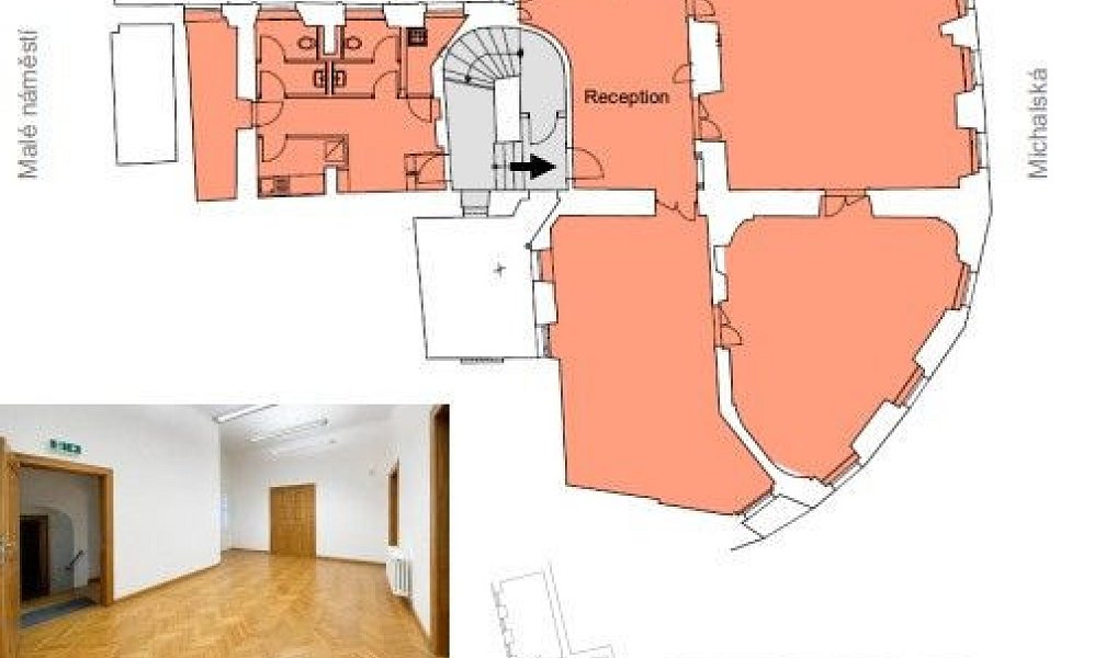 Pronájem kanceláře 250 m², Praha – náhled fotky 3
