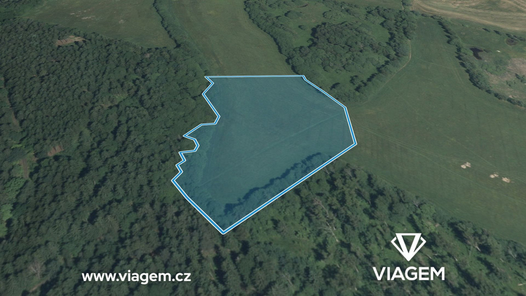 Prodej pole 14 286 m² – fotografie 2