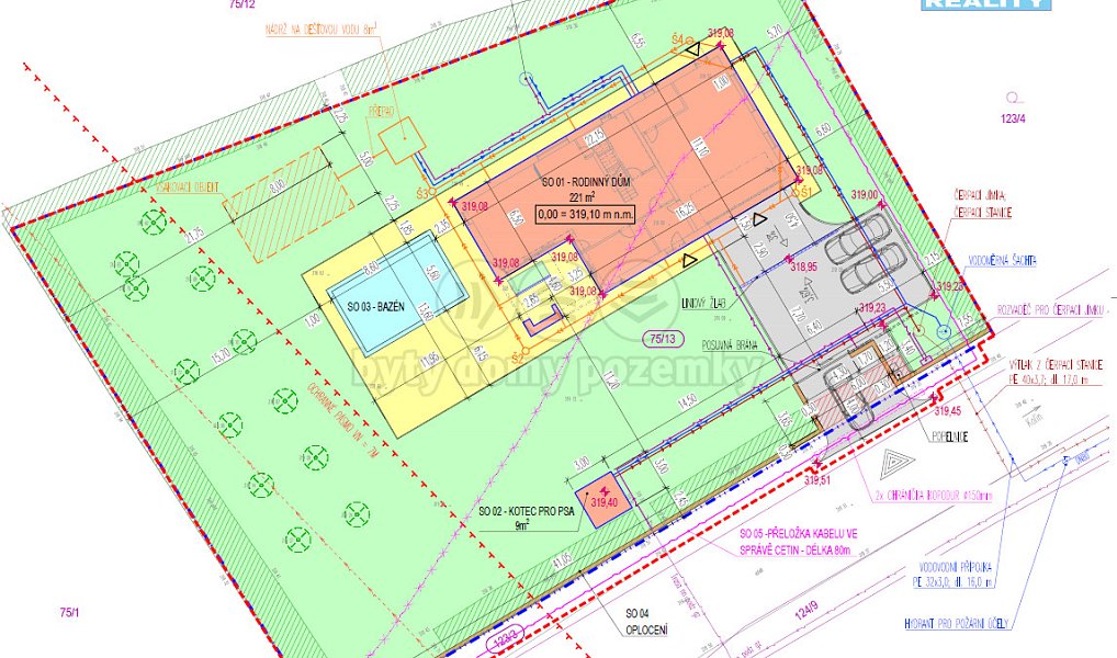 Prodej stavebního pozemku 2 095 m², Kbel – náhled fotky 2