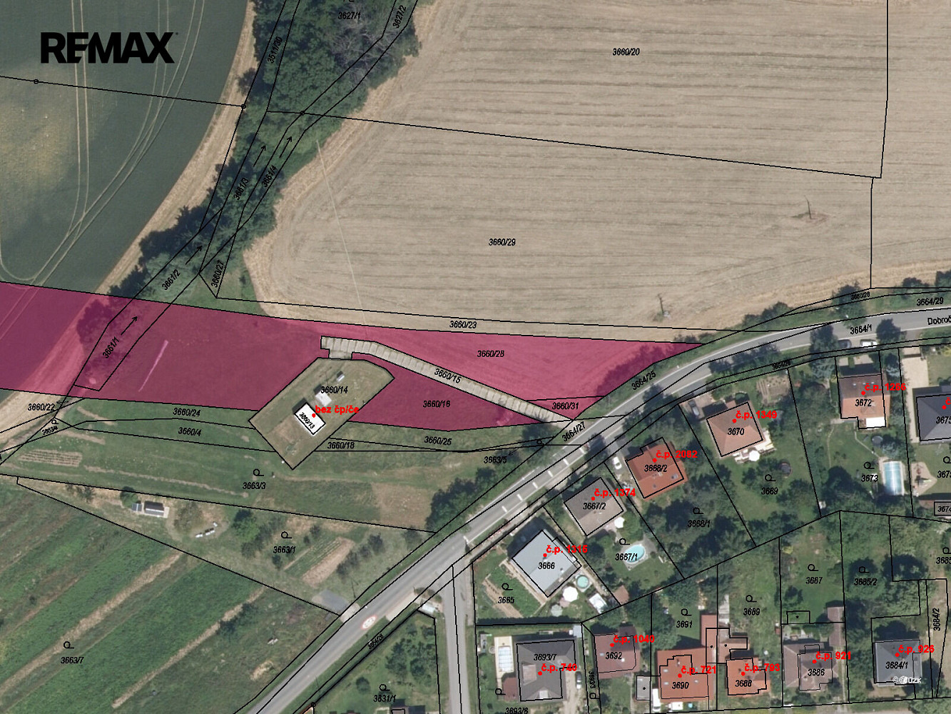 Prodej stavebního pozemku 12 757 m² – fotografie 2