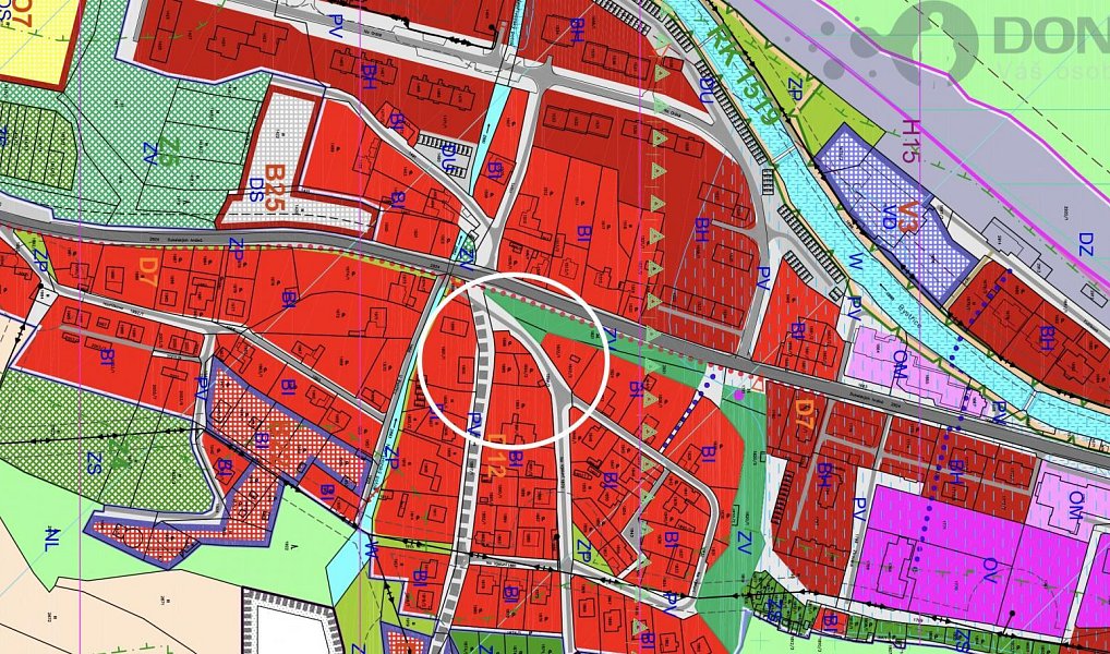 Prodej stavebního pozemku 582 m², Hlubočky – náhled fotky 8