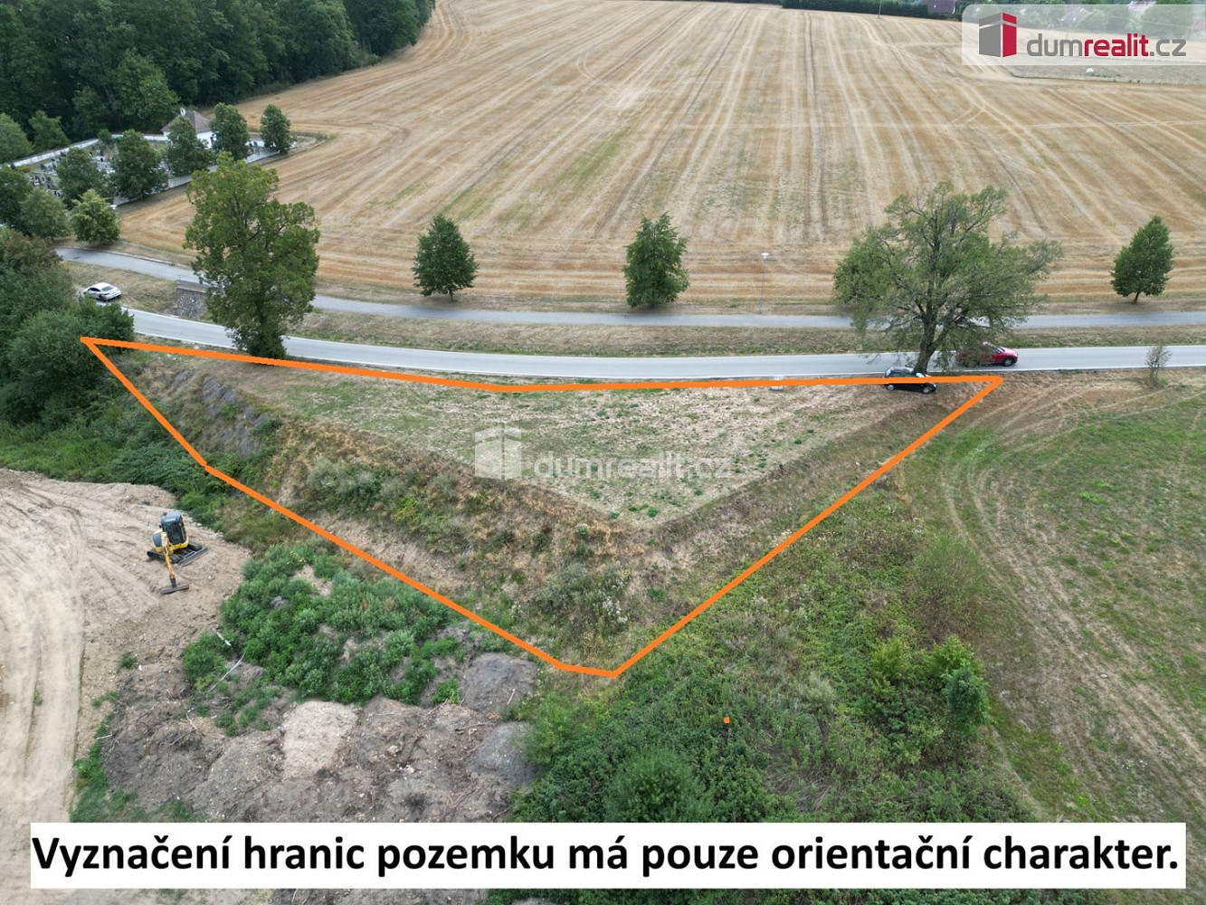 Prodej pozemku 1 054 m² – fotografie 3