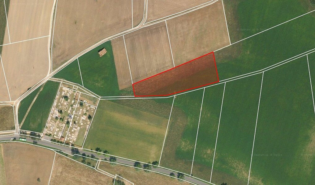 Prodej pole 11 018 m², Bechlín – náhled fotky 3