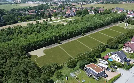 Prodej stavebního pozemku 553 m², Polní, Srubec, okres České Budějovice