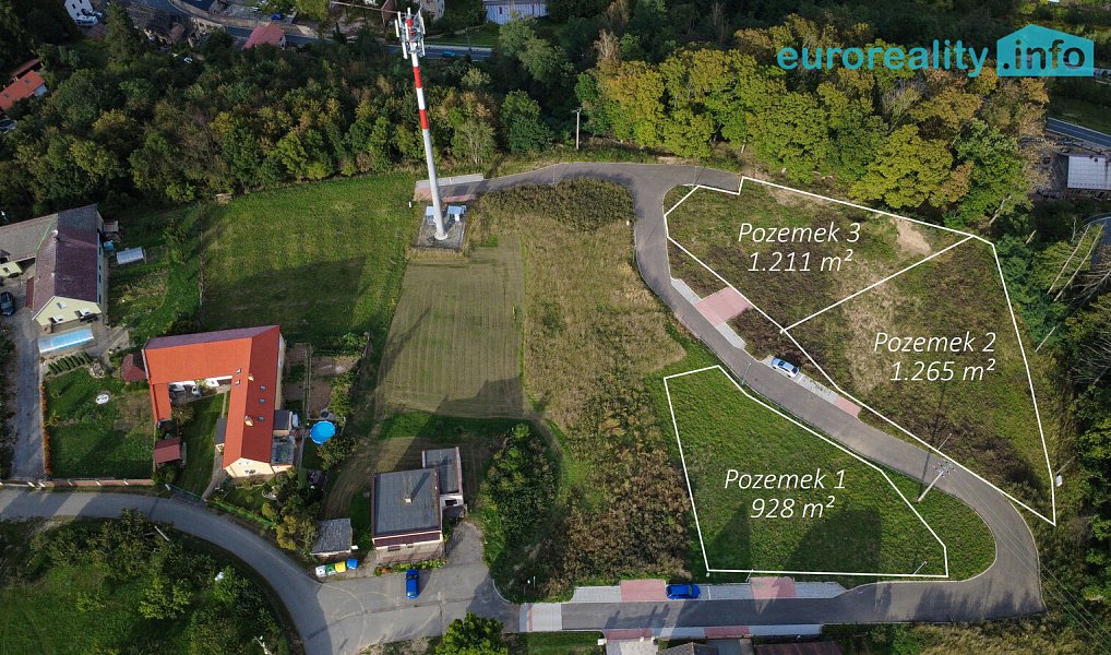 Prodej stavebního pozemku 1 211 m², Niměřice – náhled fotky 6
