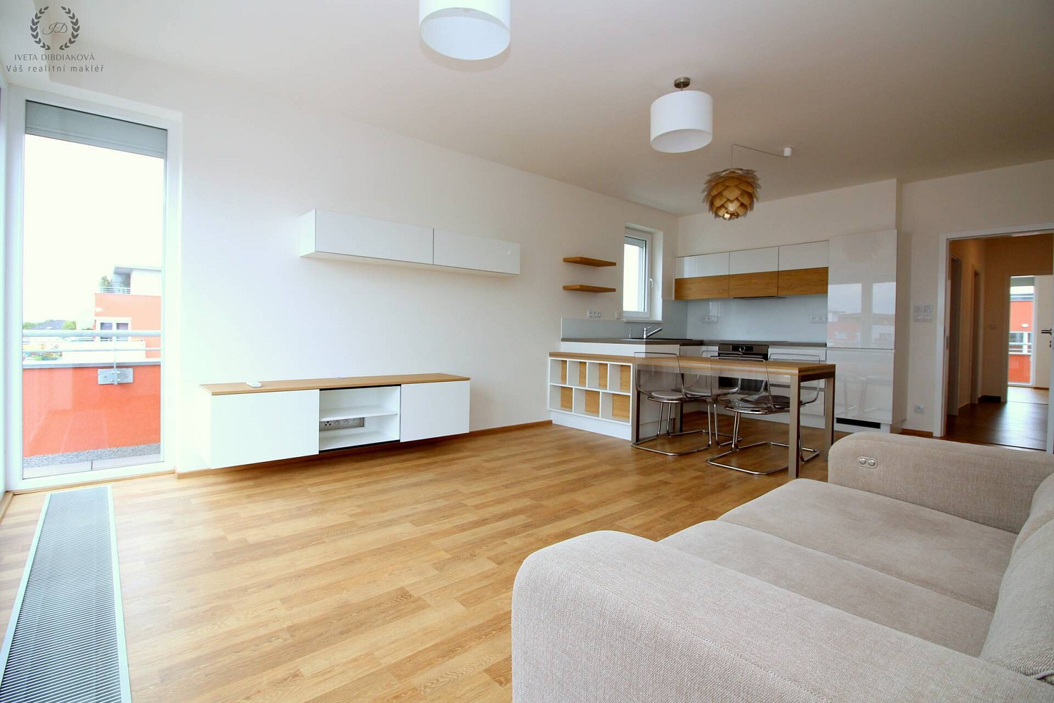 Pronájem bytu 2+kk 71 m²