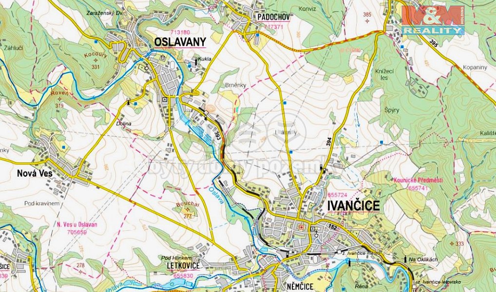 Prodej pozemku 1 022 m², Ivančice – náhled fotky 3