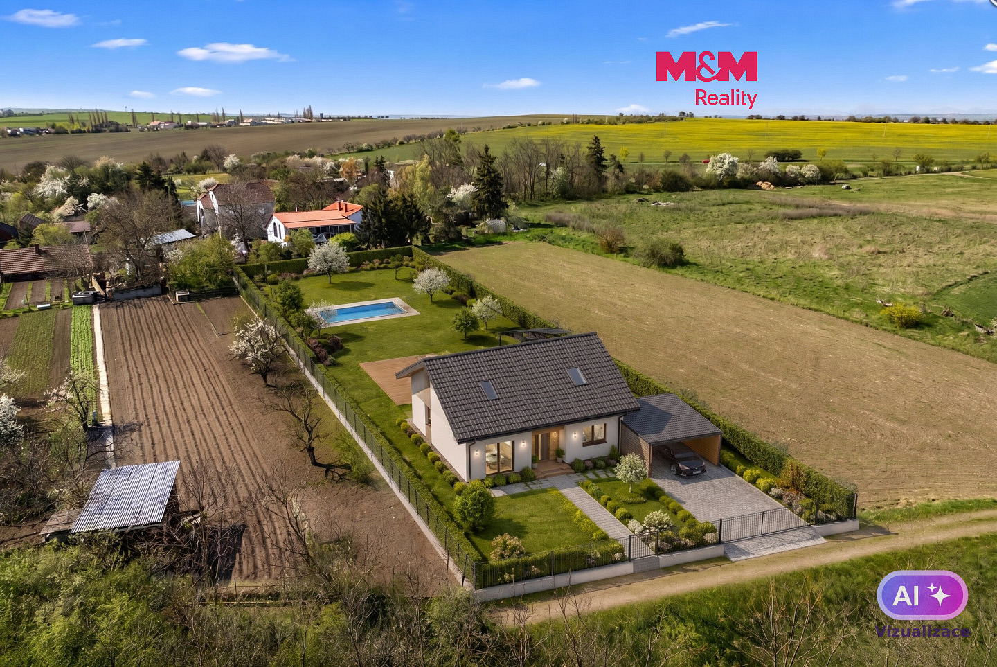Prodej stavebního pozemku 1 468 m²