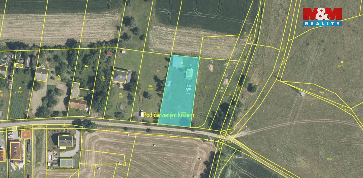 Prodej stavebního pozemku 1 784 m²